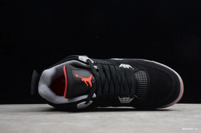 Retro  4 Jordan  Black 308497-089 Cement 0408